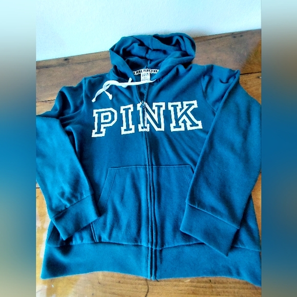 Pink brand hoodie - Picture 2 of 7